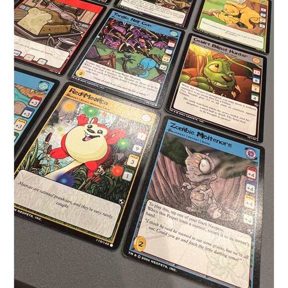 NEOPETS Trading Card Random Lot of 15 Cards 2004‎ Series Games Y2K Collectible - Picture 6 of 8